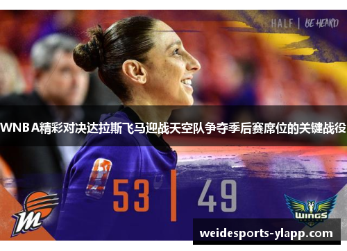 WNBA精彩对决达拉斯飞马迎战天空队争夺季后赛席位的关键战役
